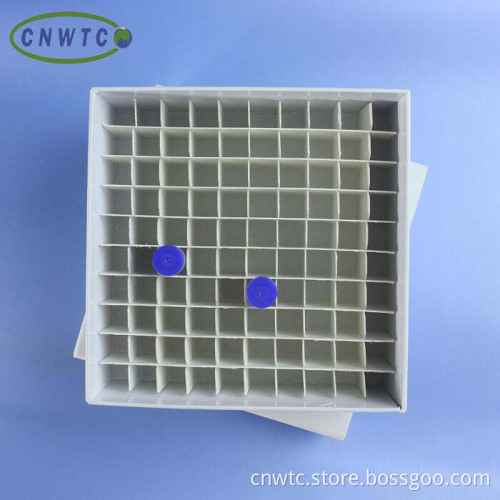 100-Well Cryo Tube Paper Box: Storage Solutions for Laboratory and Research Applications